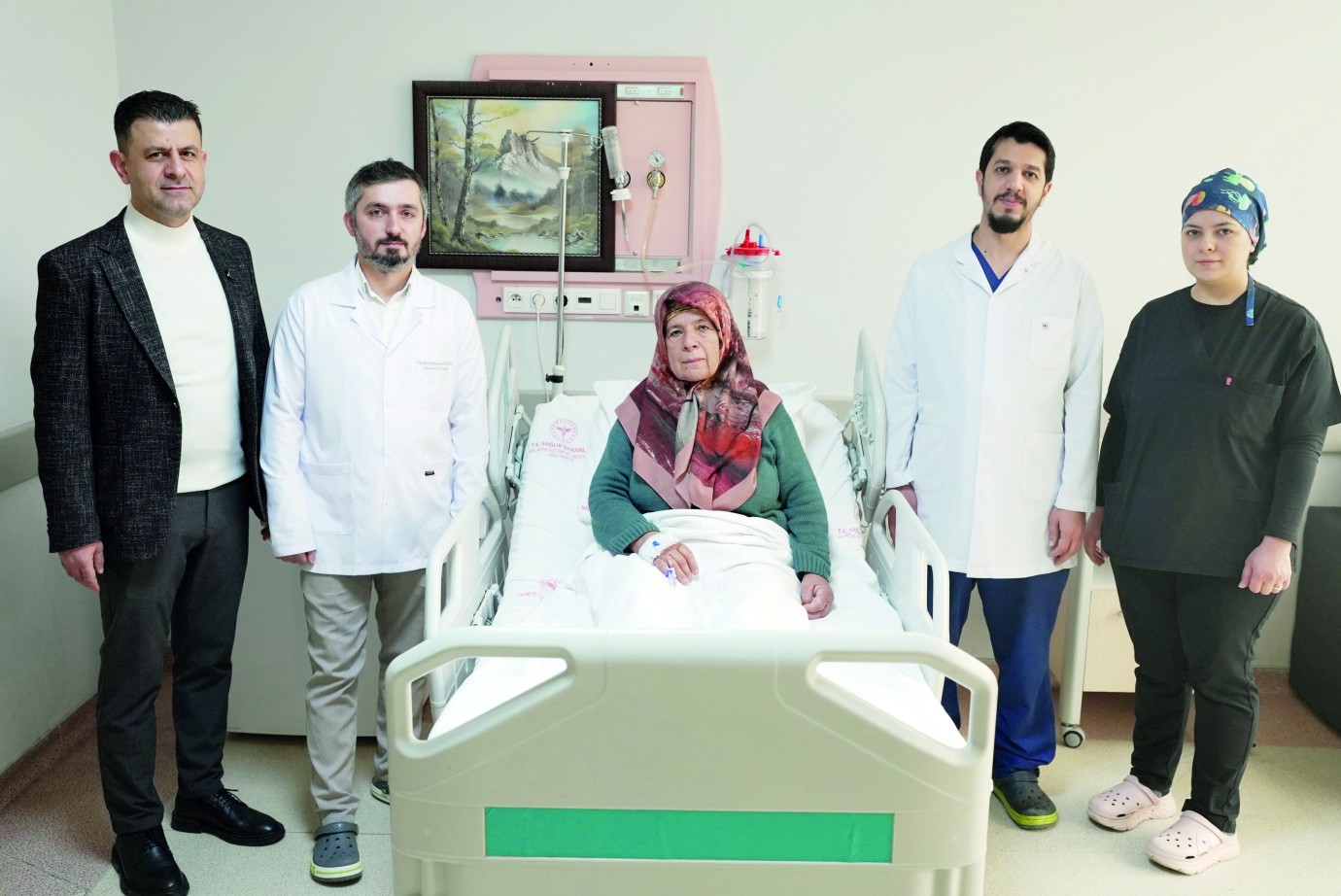 2 kilogramı aşan dev tümör başarıyla çıkarıldı