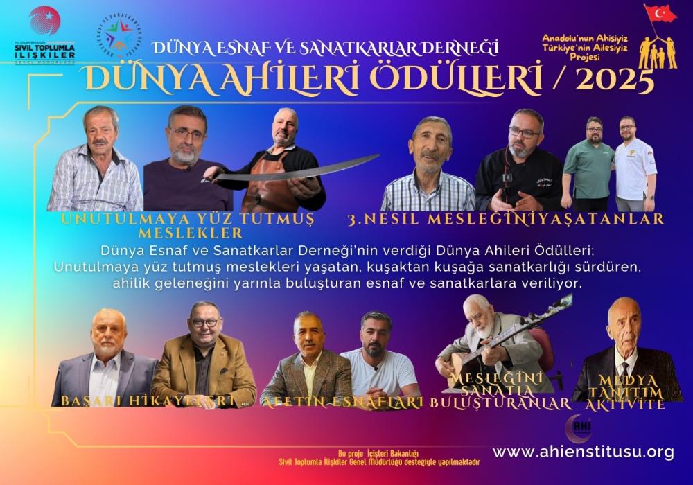 Dünya Ahileri Ödülleri açıklandı