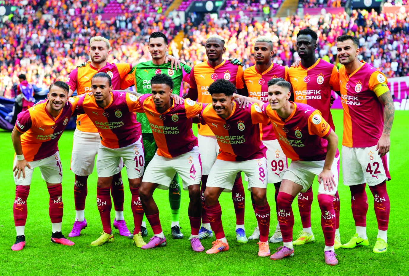Galatasaray ligin ilk yarısını lider tamamladı