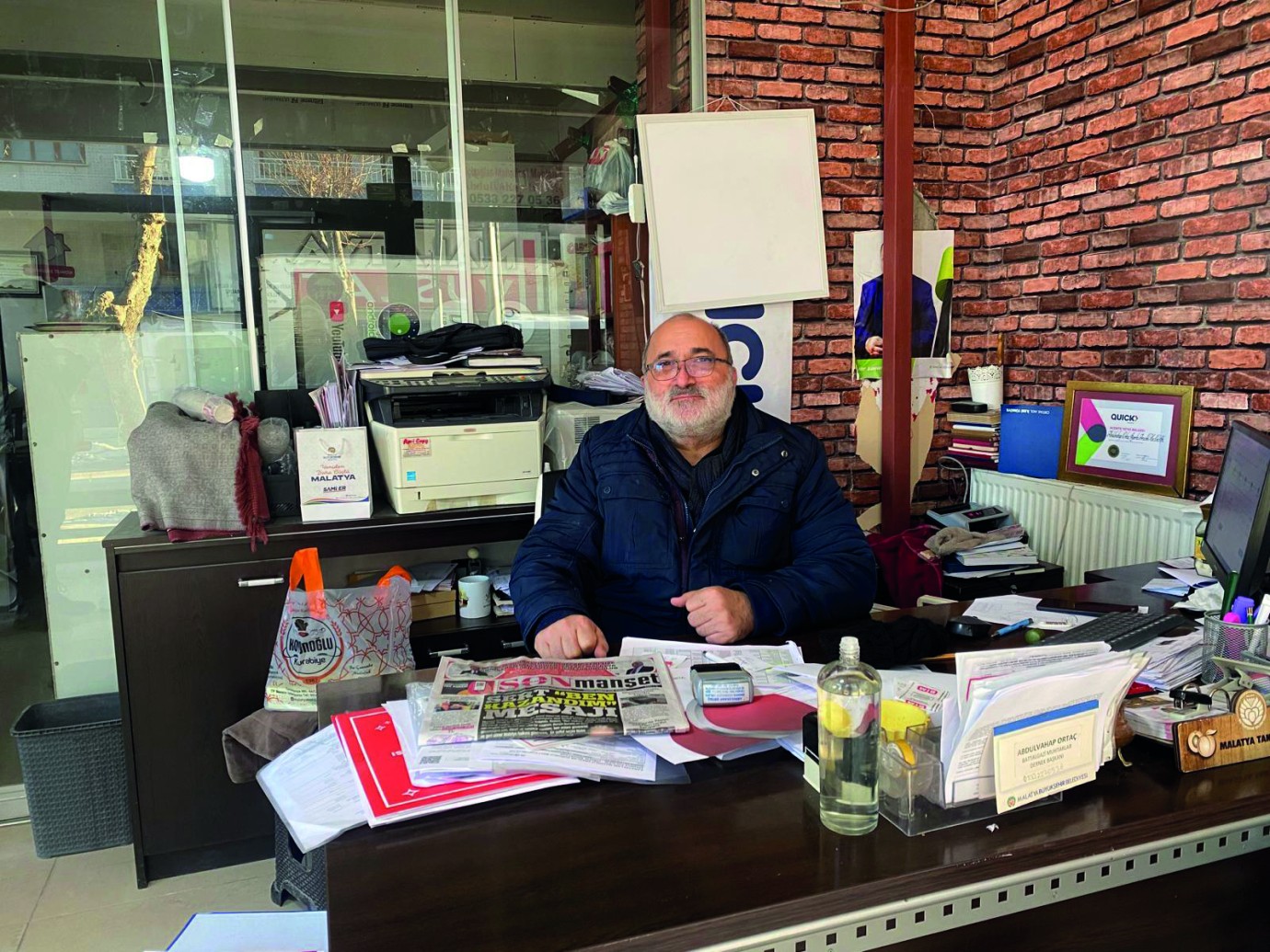 Muhtar Ortaç: Vatandaşlar konteyner camilerde ibadet ediyor