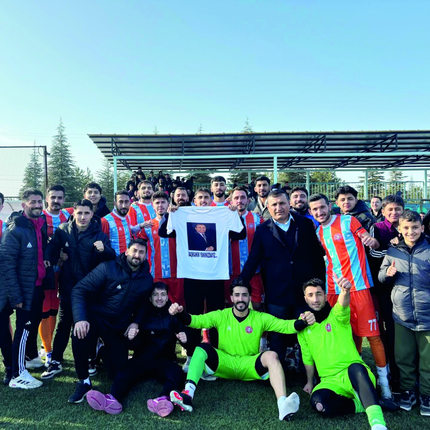 Yazıhan Belediyespor ve Akçadağspor’dan dostluk mesajı