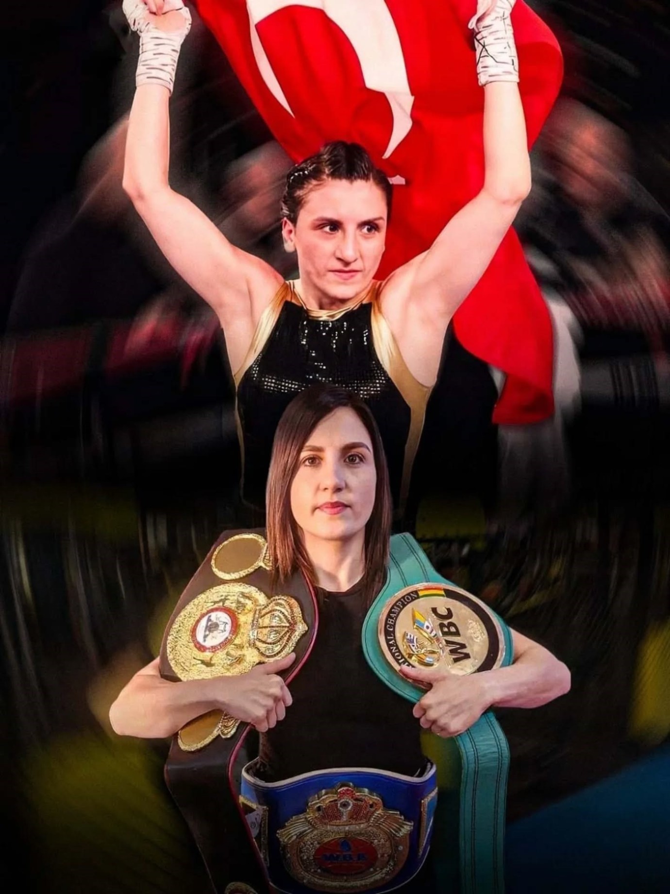Ringin kraliçesi Elif Nur Turhan dünya şampiyonu