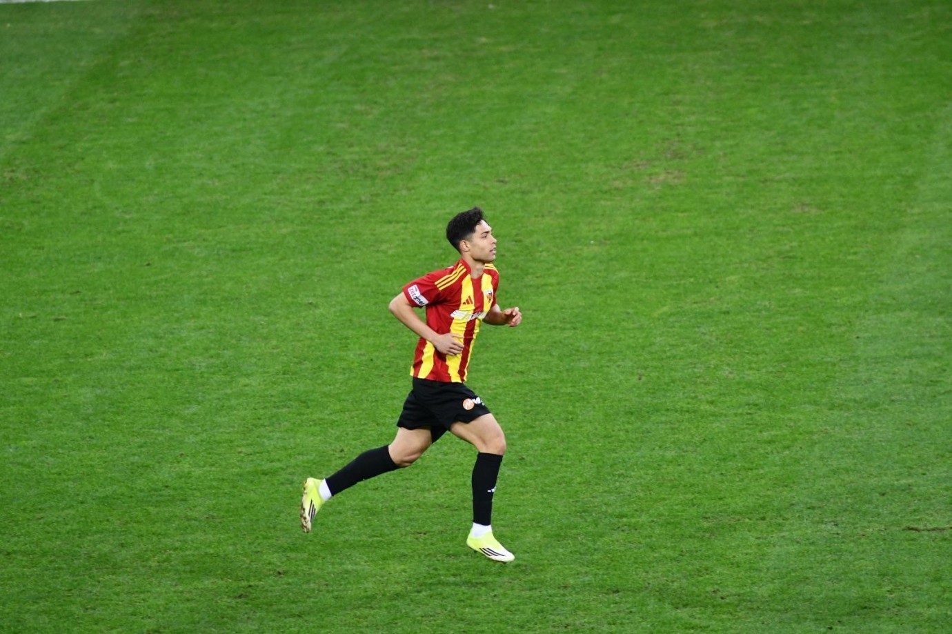 Genç forvet Talha Sarıaslan ilk golünü attı