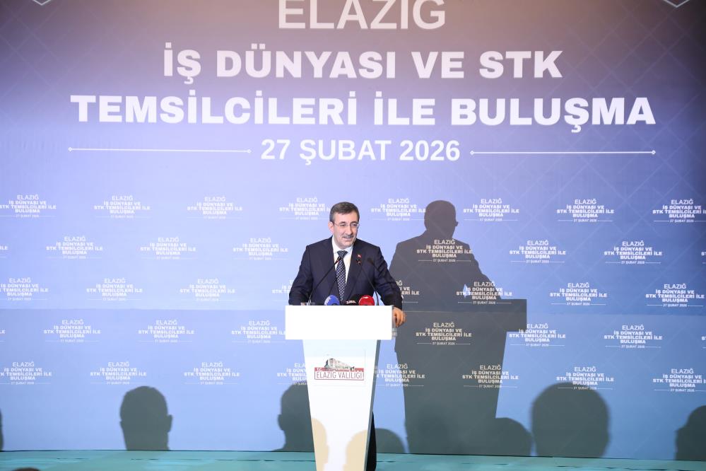 Cumhurbaşkanı Yardımcısı Yılmaz, Elazığ’da Malatya’yı övdü
