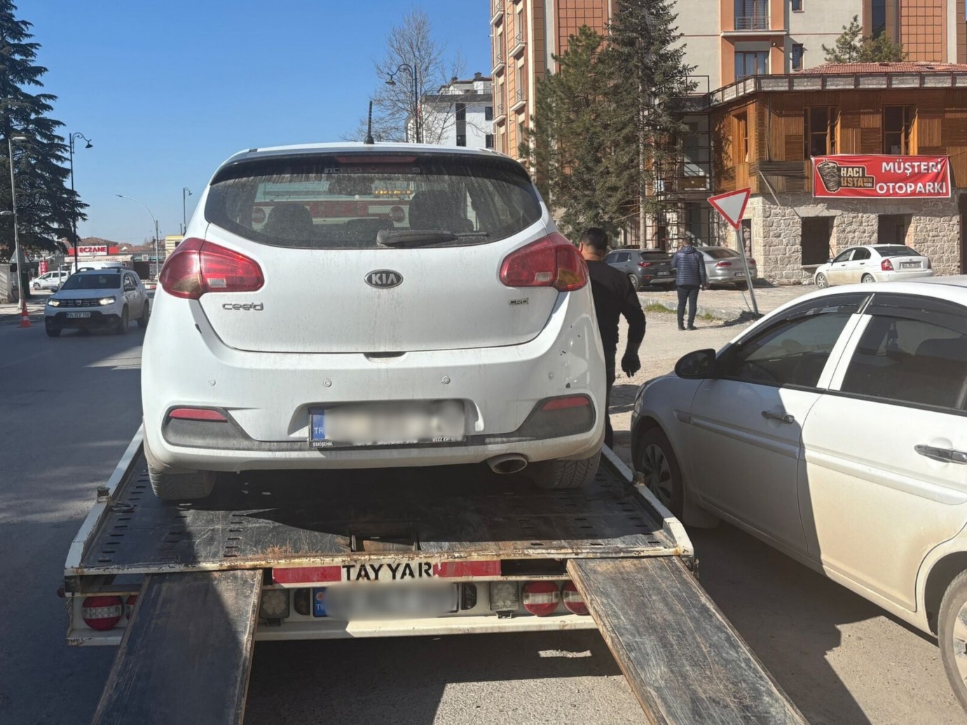 180 bin TL ceza kesildi sürücü gözaltına alındı