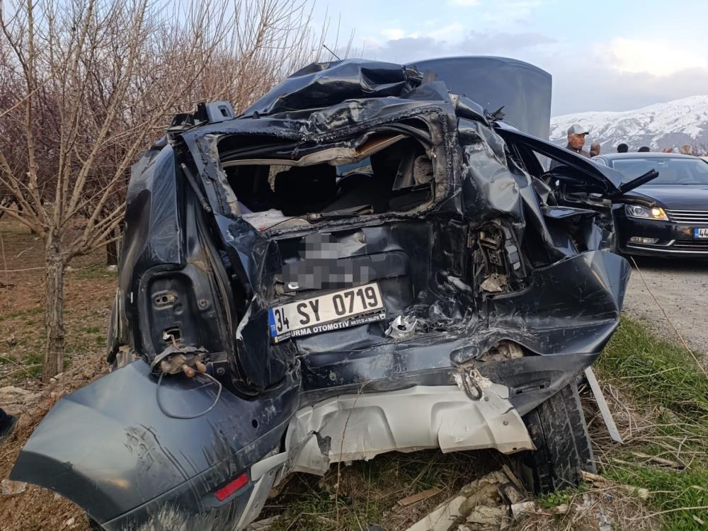 Malatya'da kaza: 1 ölü, 1 yaralı