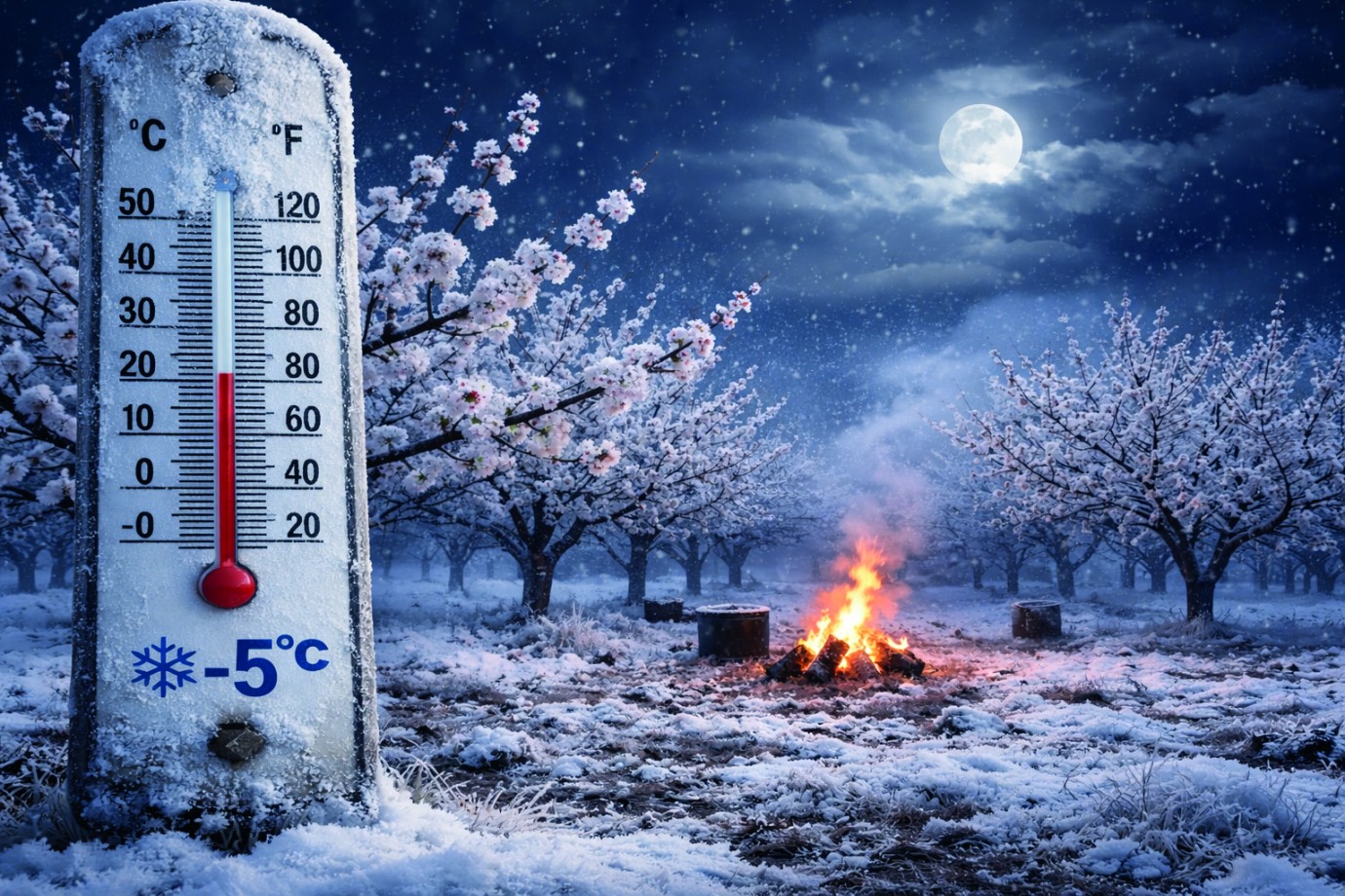 Malatya’da Kayısı İçin Zirai Don Alarmı!
