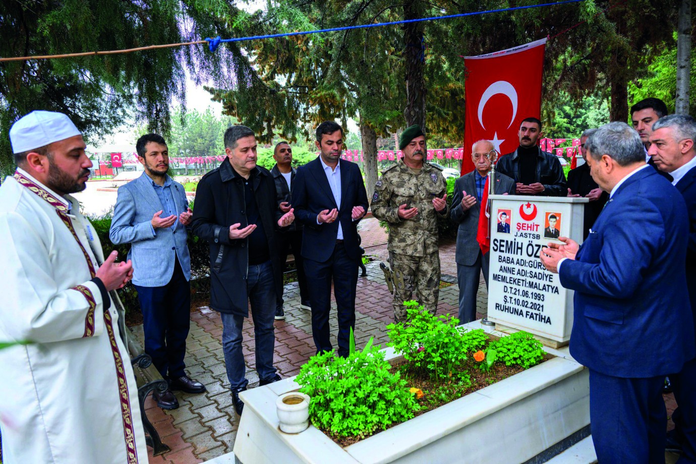 Malatya’da şehitler için anlamlı mevlid programı