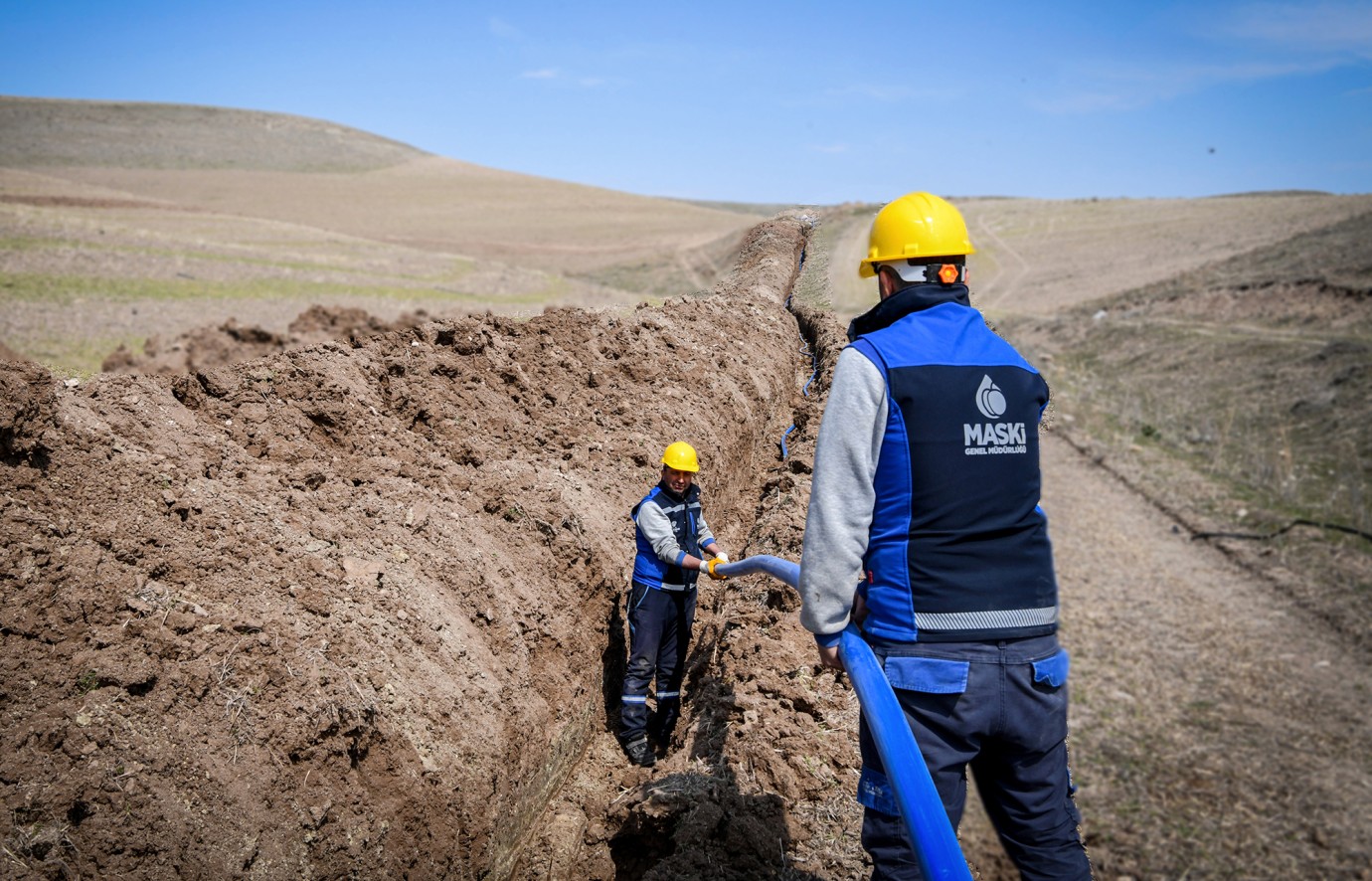 Arguvan Gümüşlü’ye 1.500 metrelik yeni içme suyu hattı