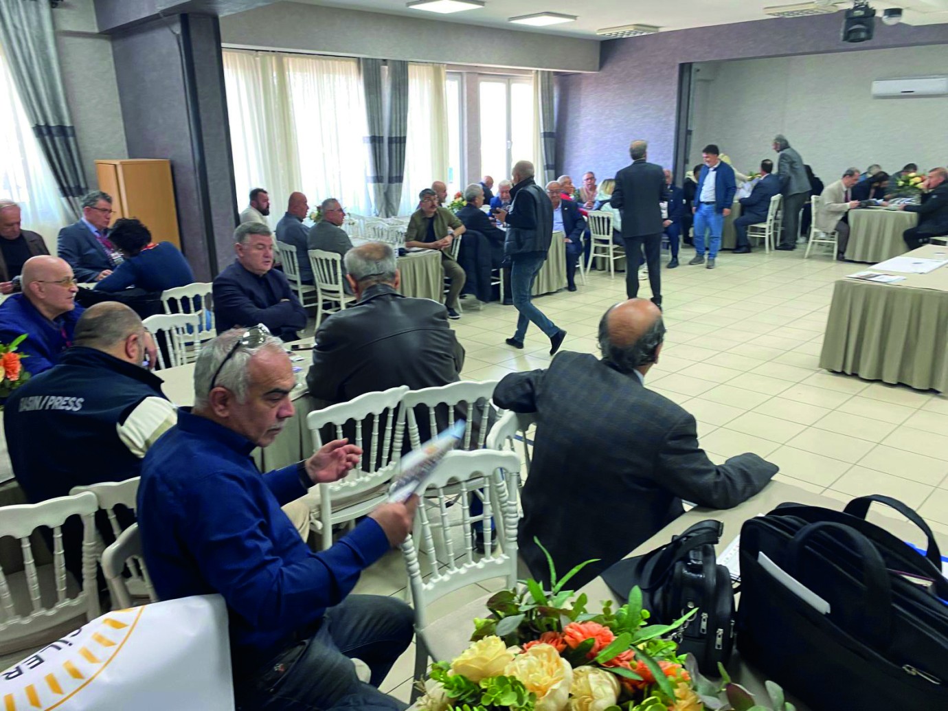 Basın Vakfı’nda Yılmaz Karaca Güven Tazeledi