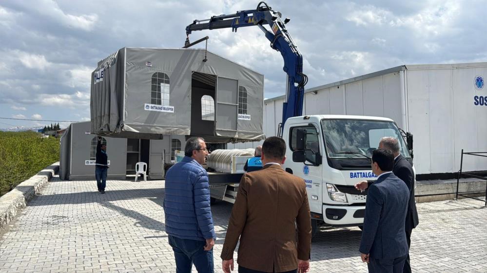 Başkan Taşkın Taziye Hizmetlerini Yerinde İnceledi