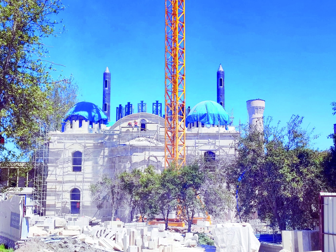 Yeni Camii’nin Geleceği İnşa Ediliyor