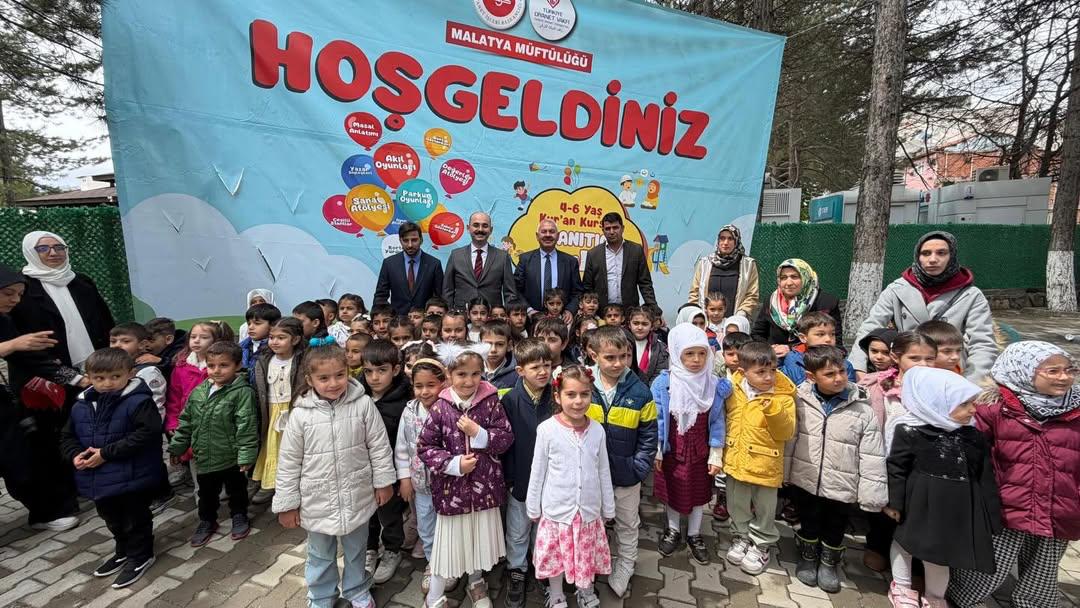 Doğanşehir’de 4-6 Yaş Kur’an Kursu Tanıtıldı