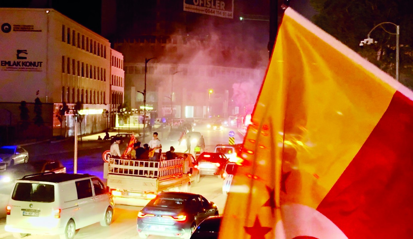 Malatya’da Galatasaray Coşkusu Sokağa Taştı