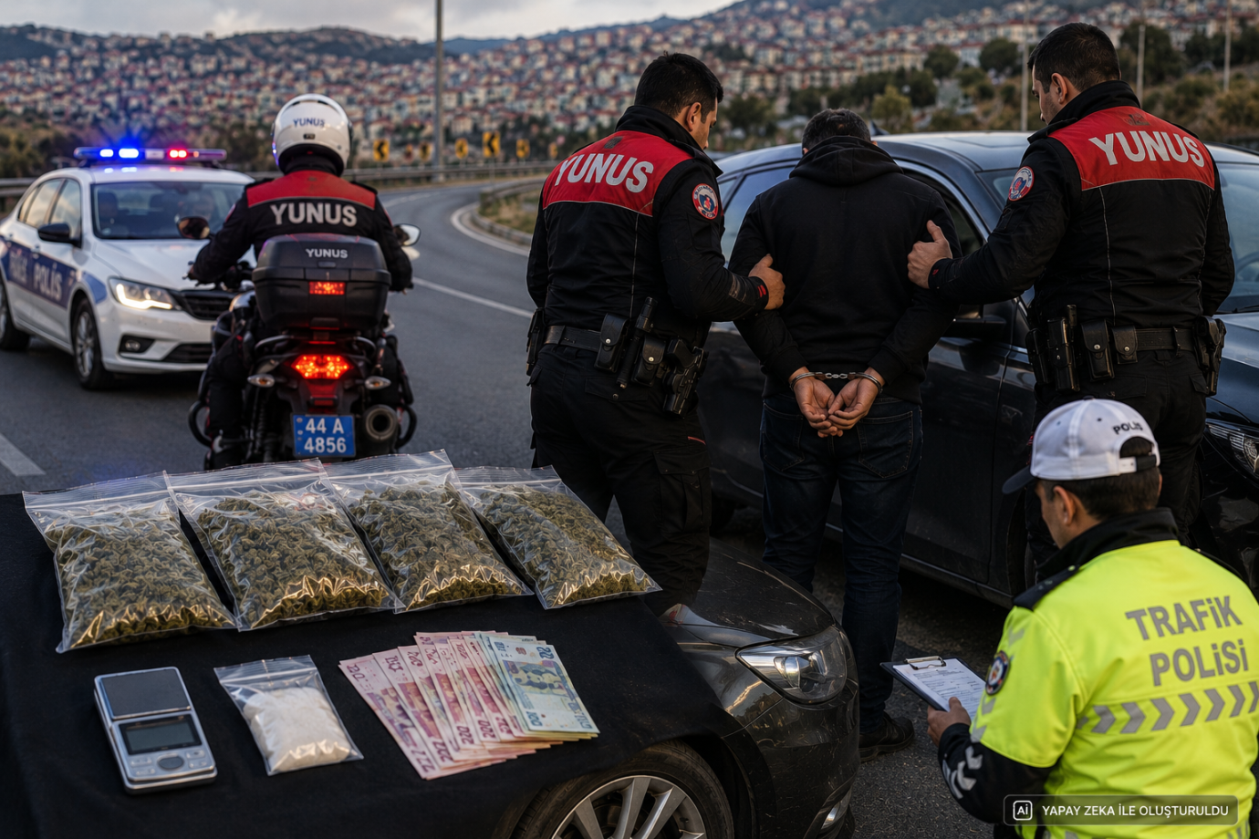 Cezaevi firarisi yunus timlerinden kaçamadı