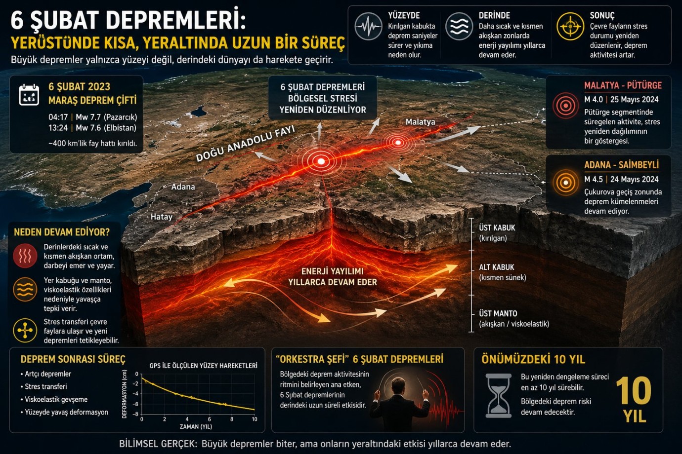 Deprem Uzmanı Osman Bektaş: 6 Şubat deprem çifti hala yeraltında canlı