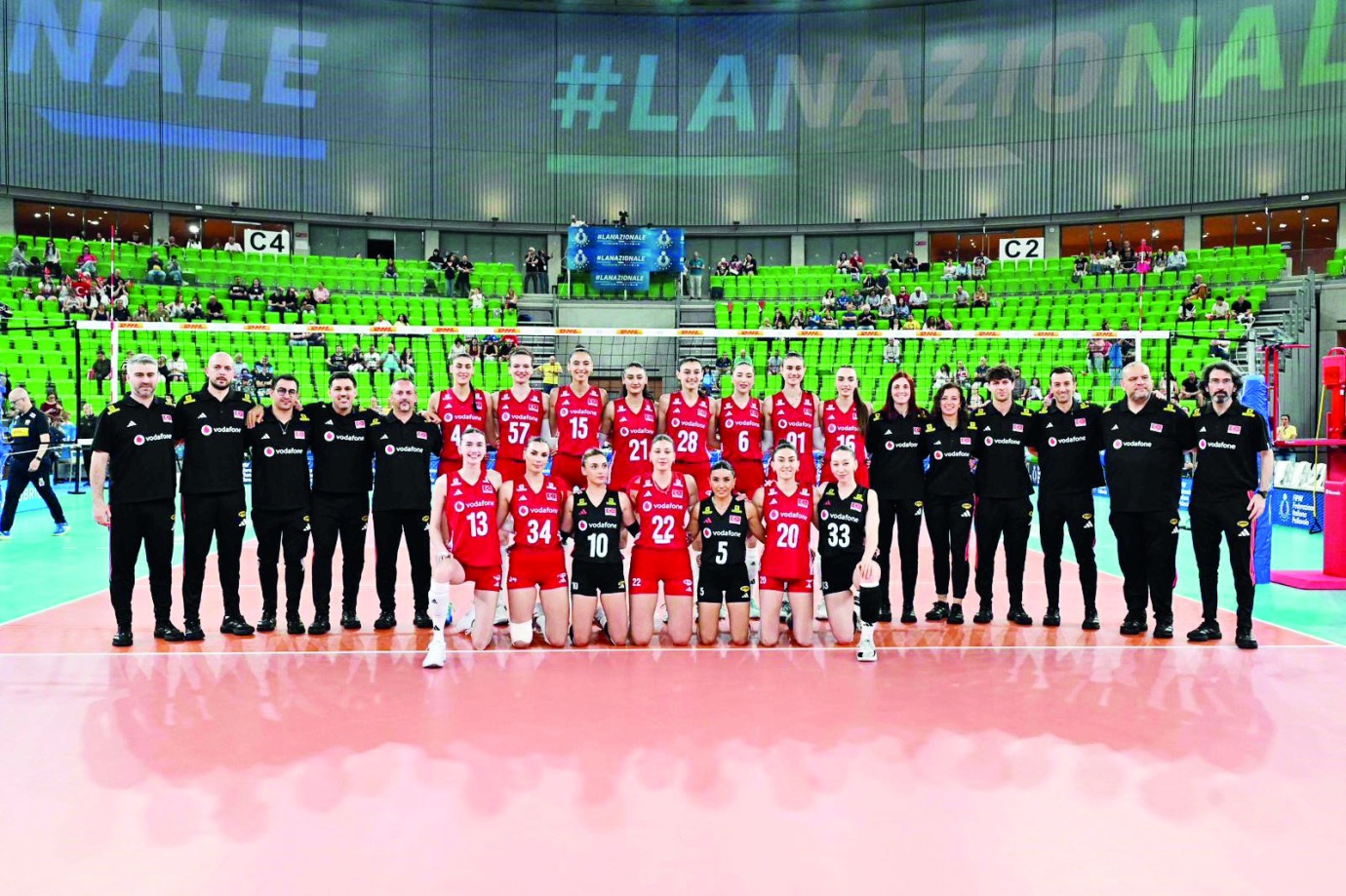 A Milli Kadın Voleybol Takımı'nın kadrosu açıklandı