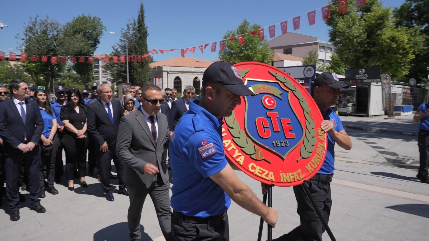 Ceza İnfaz Personeli Günü Malatya’da törenle kutlandı
