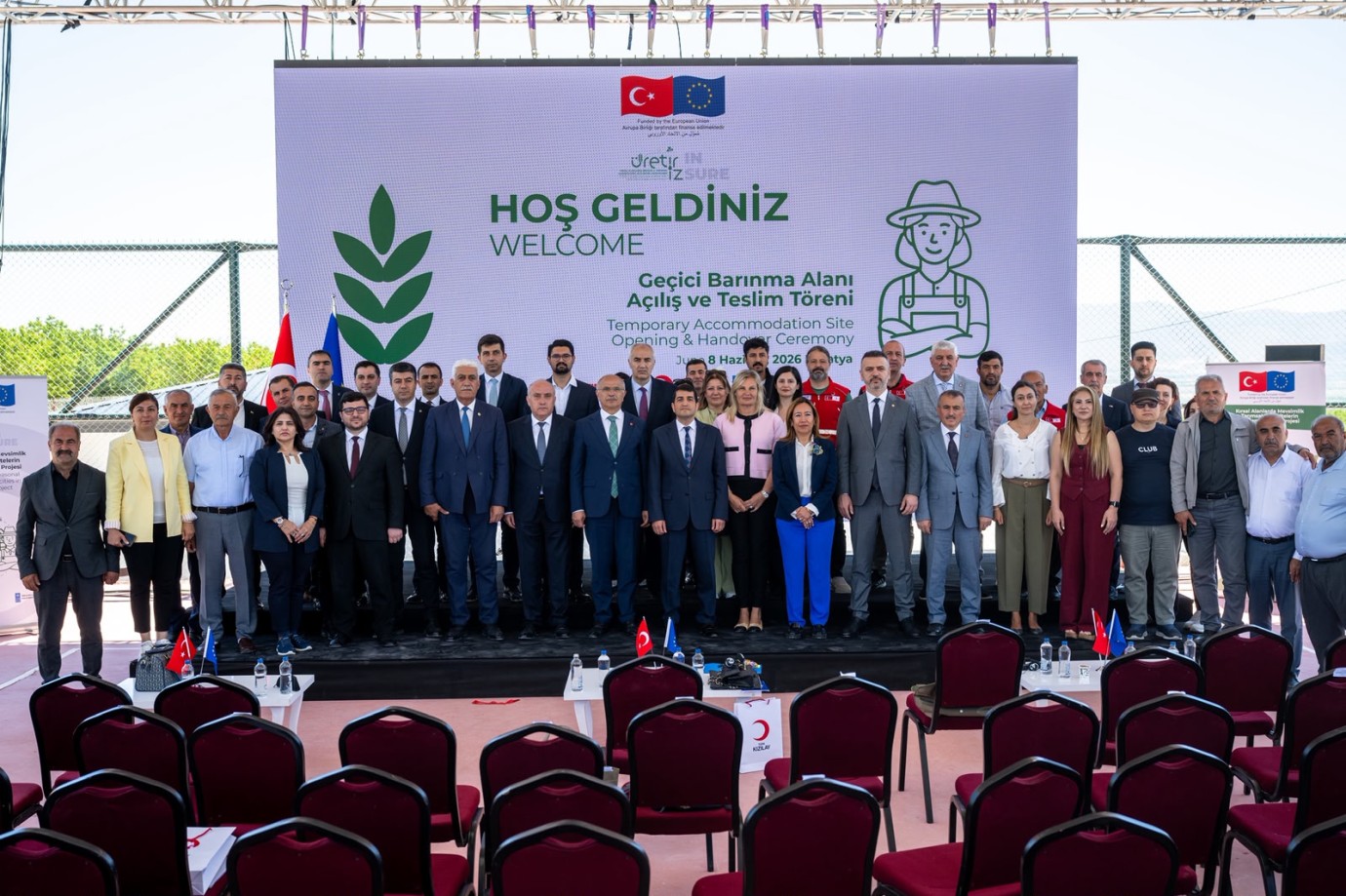 Akçadağ’da mevsimlik tarım işçileri için modern yaşam alanı hizmete açıldı