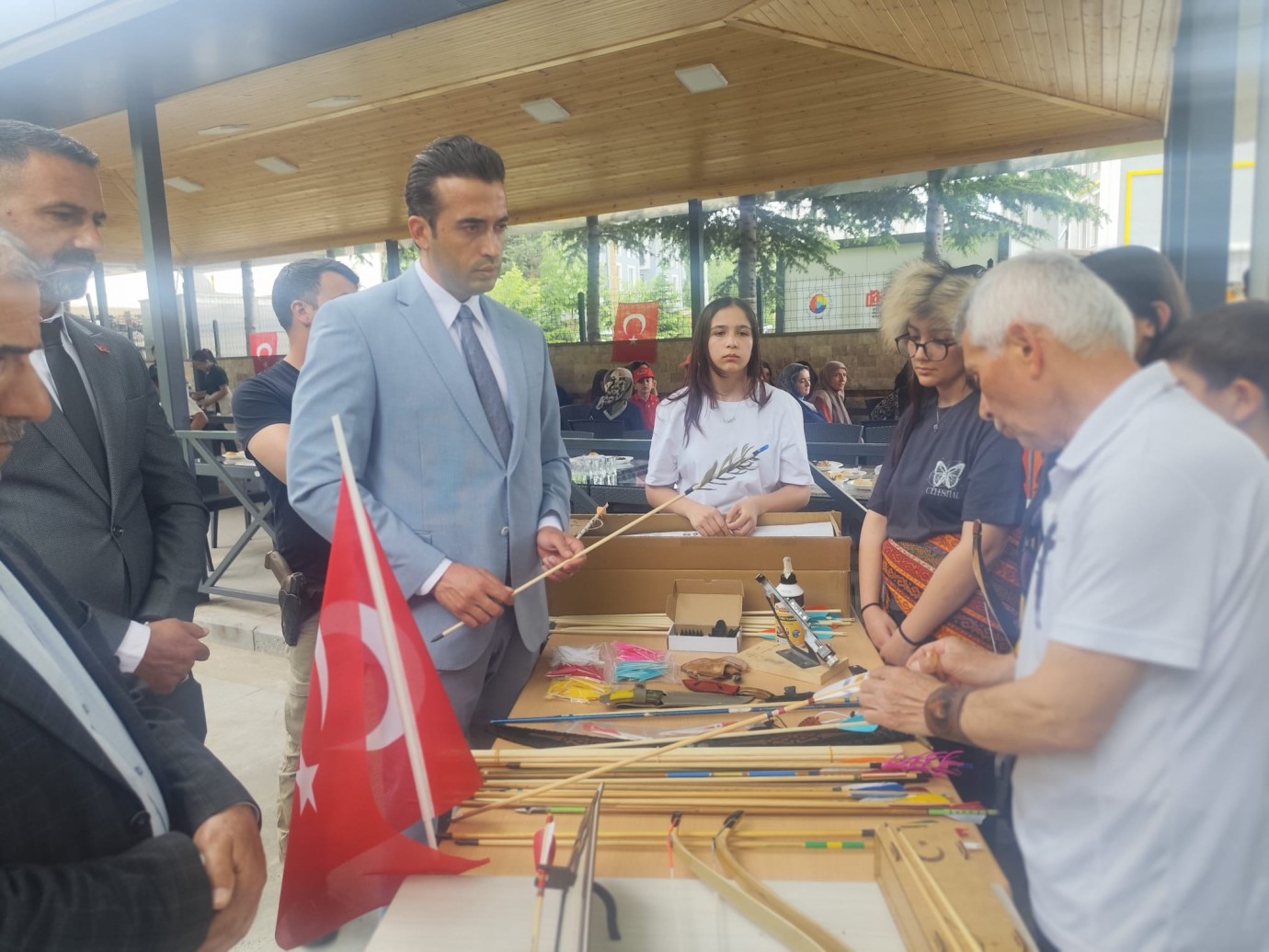 Kuluncak’ta el emeği eserler görücüye çıktı