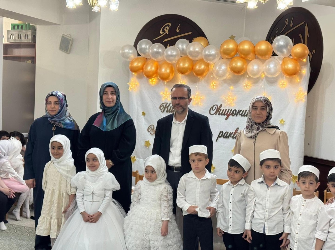 Miniklerin Kur’an coşkusu: Yıl sonu programı duygu dolu anlara sahne oldu