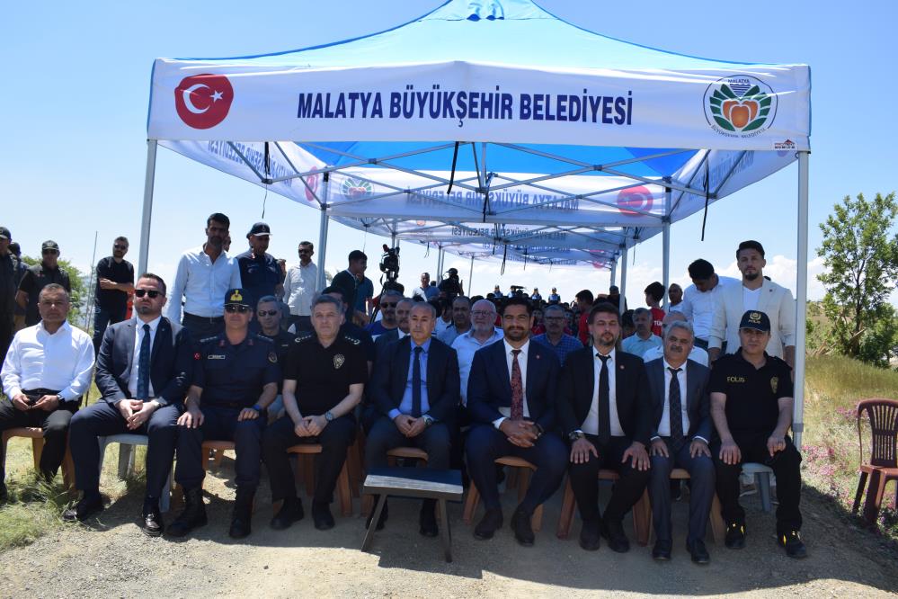 Türkiye Güreş Federasyonu Hatıra Ormanı Malatya’da açıldı