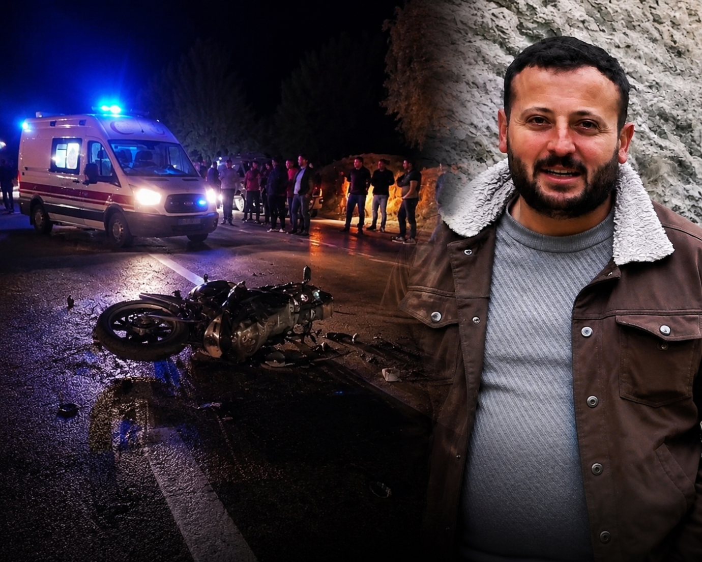 Darende’de motosiklet kazası: Genç sürücü yaşam mücadelesini kaybetti