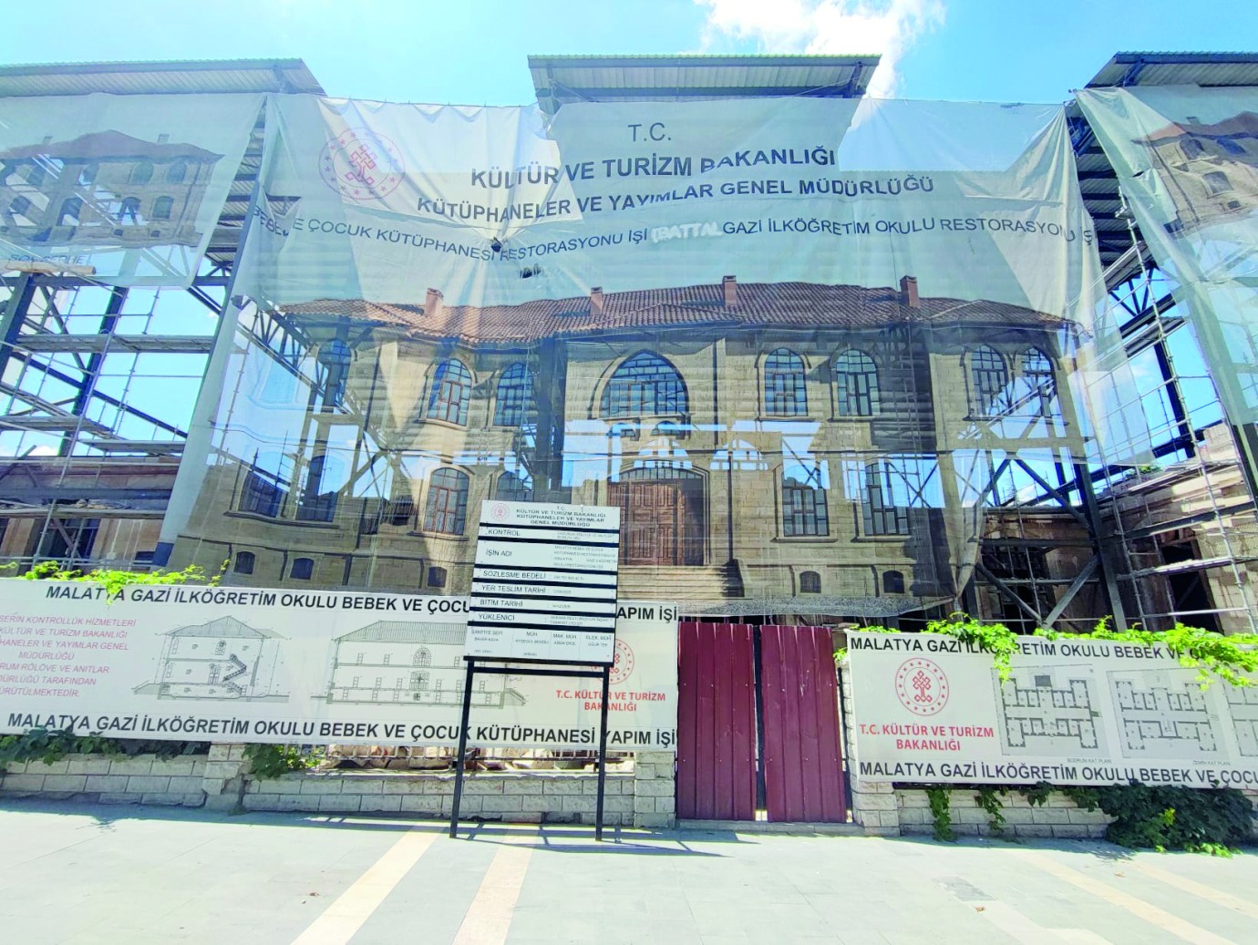 Tarihi yapıda yoğun mesai aralıksız devam ediyor | Hedef: Çocuklar için yeni bir merkez