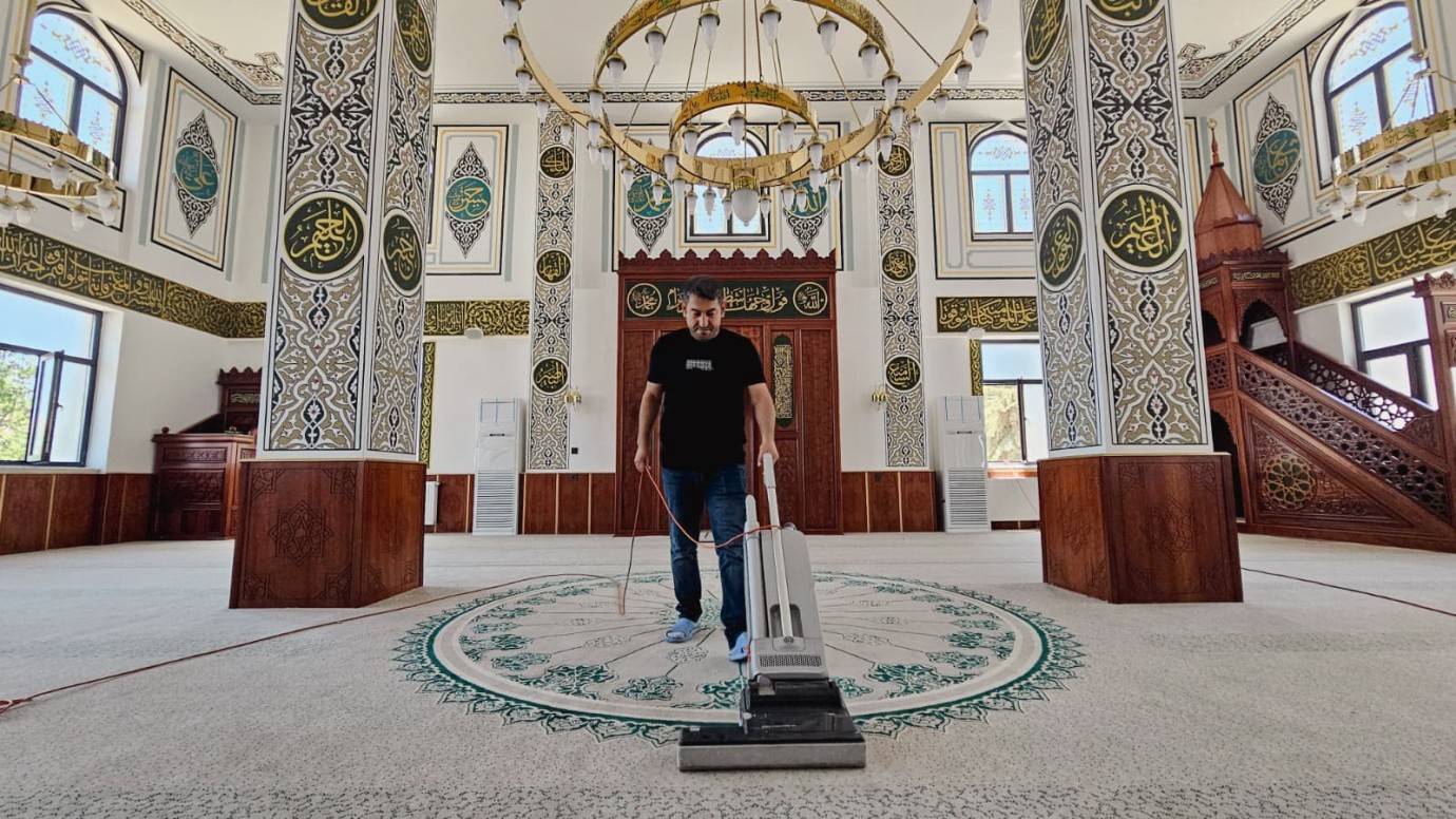 Battalgazi Belediyesi Mehmet Turgut Camii’ni açılışa hazırladı