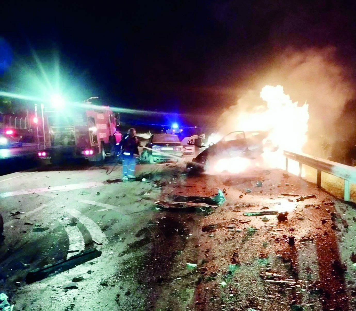 Feci kaza; 1 ölü 5 yaralı