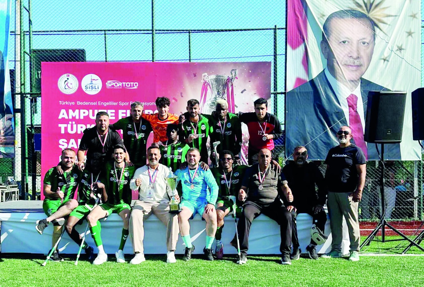 Malatya Ampute Takımı Türkiye üçüncüsü oldu