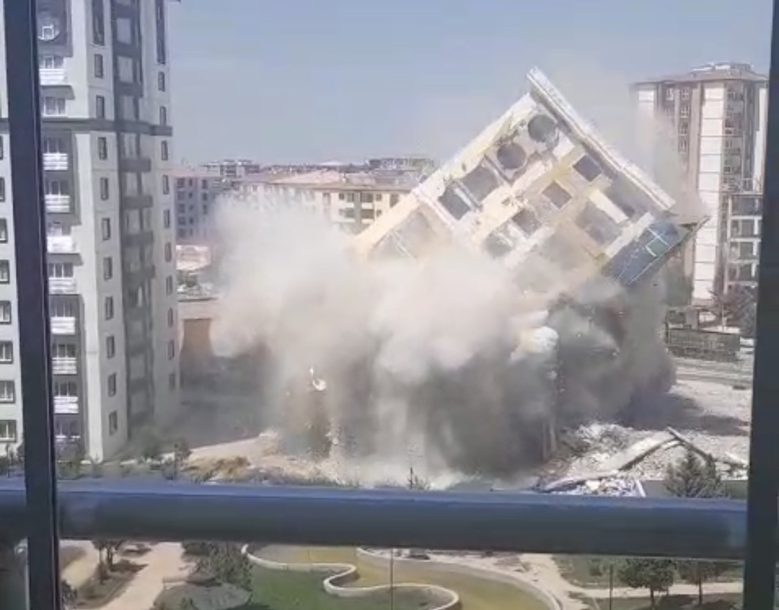 Şehristan Evleri’nde yıkım tamamlandı