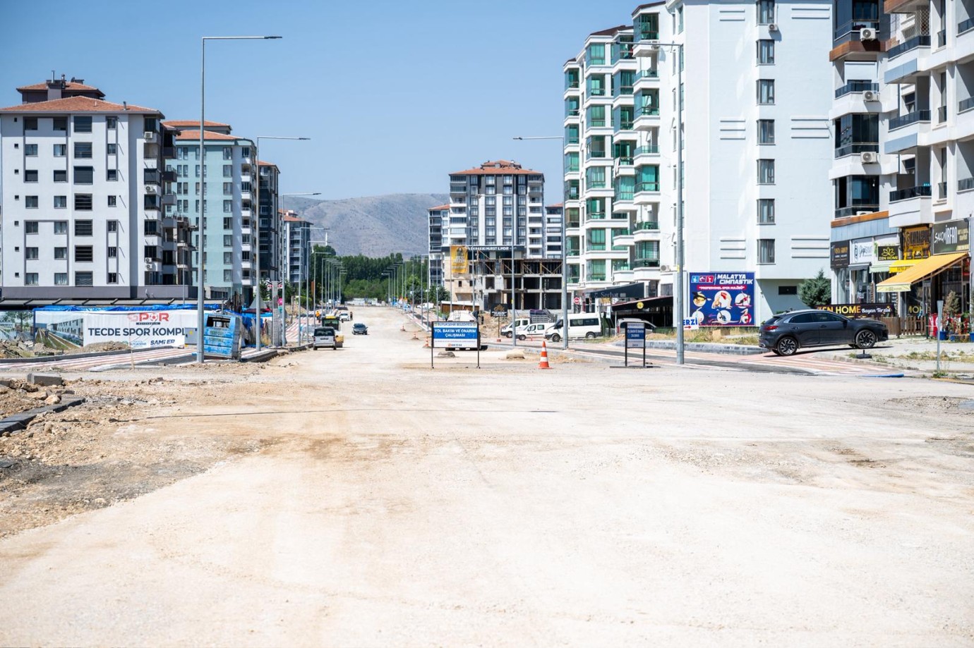 Malatya’da kesintisiz ulaşım için yeni bağlantı yolu