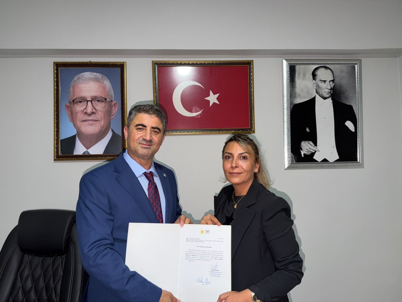 İYİ Parti Battalgazi İlçe Başkanlığı görevine Mine Ökmen atandı