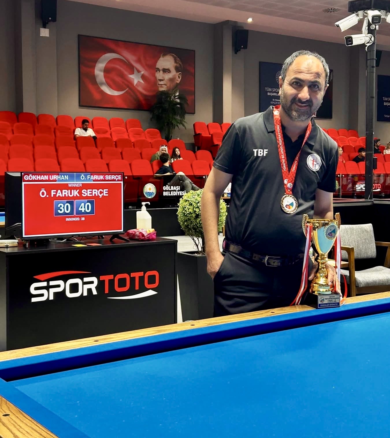 Malatyalı Ömer Faruk Serçe Türkiye şampiyonu