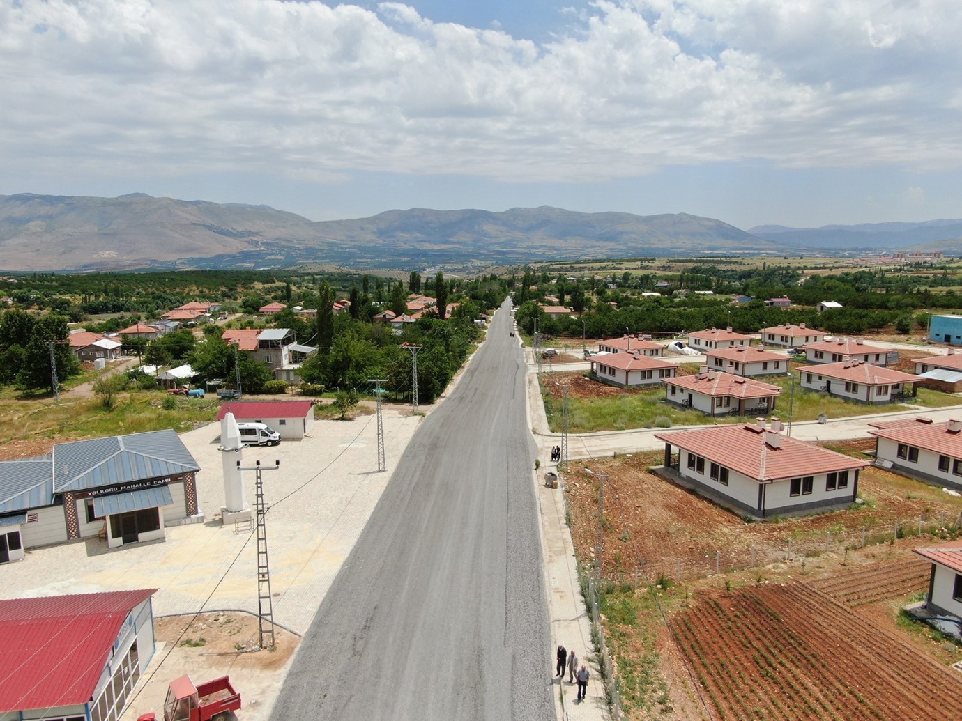 Yolkoru Mahallesi’nde 6,5 kilometrelik yol yenilendi
