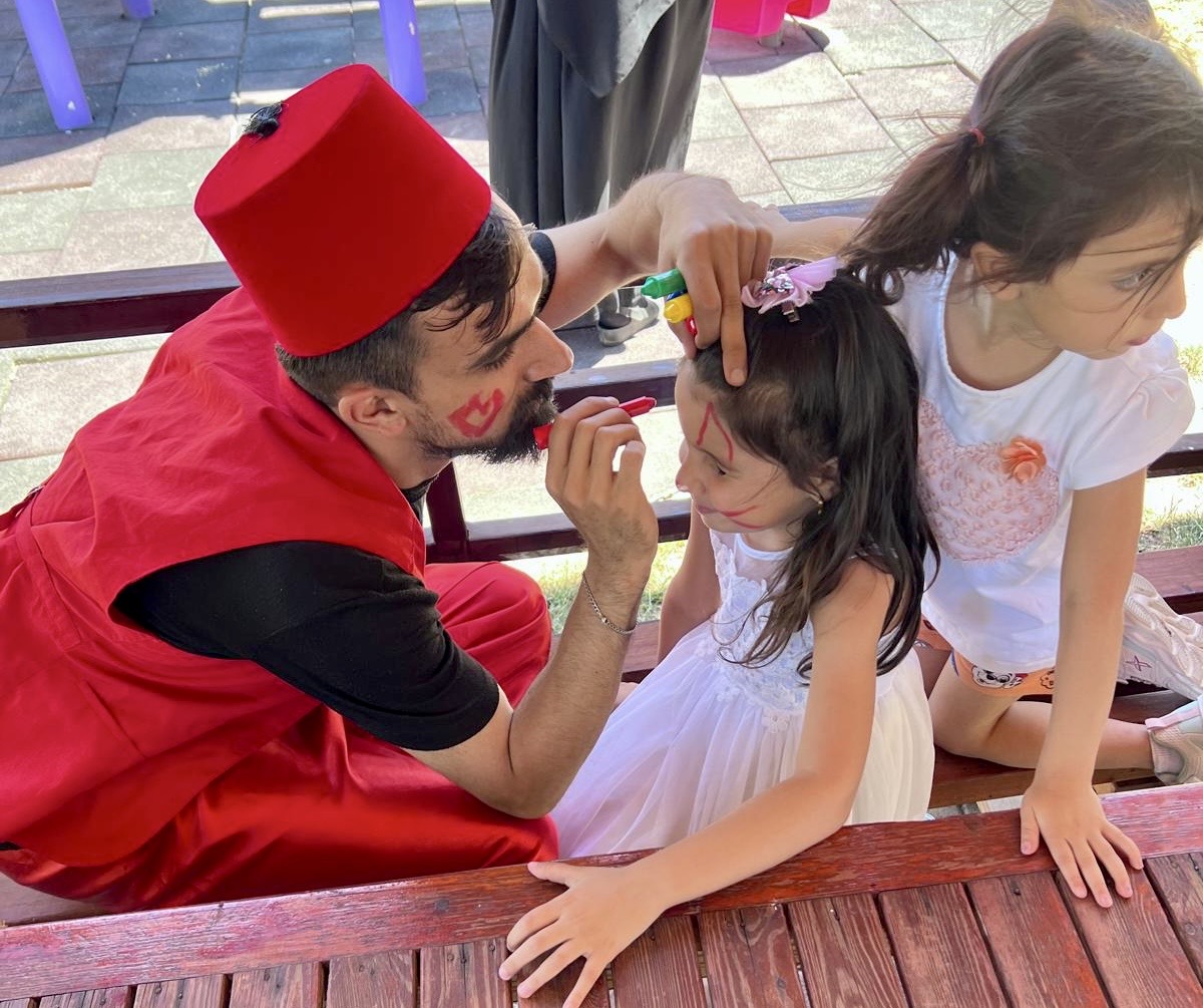 Malatya'da özel çocuklar Yaz Şenliği'nde doyasıya eğlendi