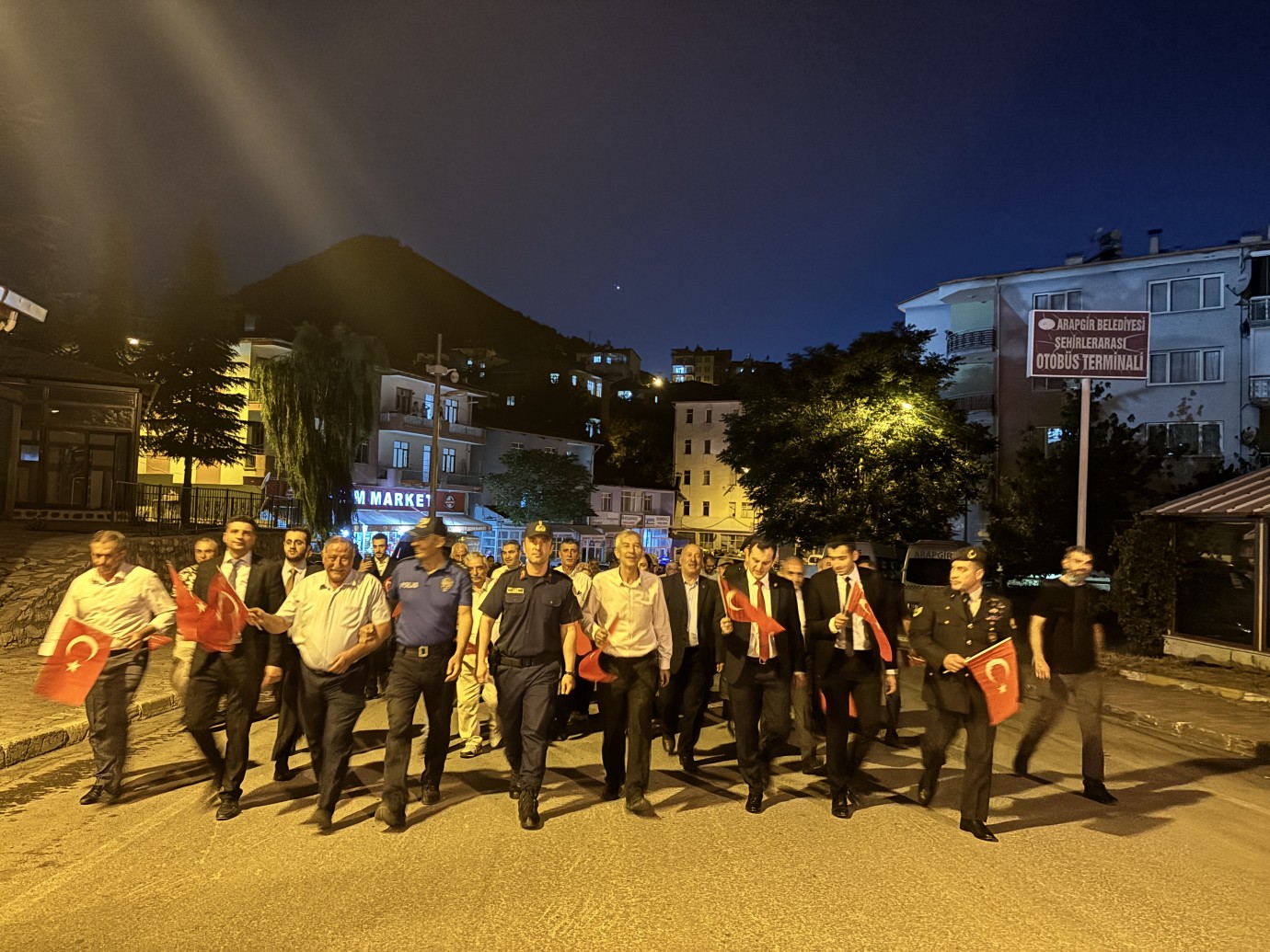 Arapgir 15 Temmuz'da tek yürek oldu