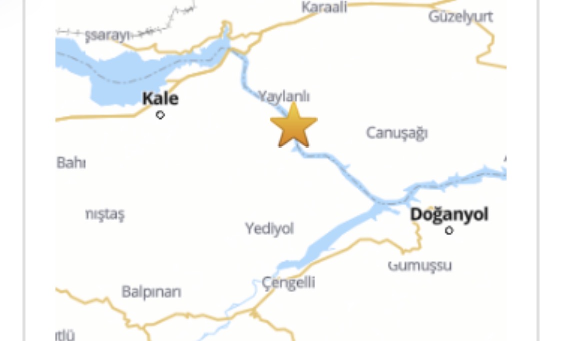 Sivrice’de 4.0’lık deprem Malatya’da da hissedildi