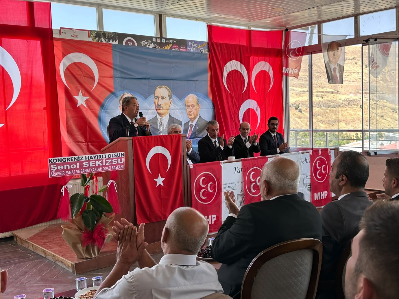 MHP Arguvan ve Arapgir ilçe kongreleri tamamlandı