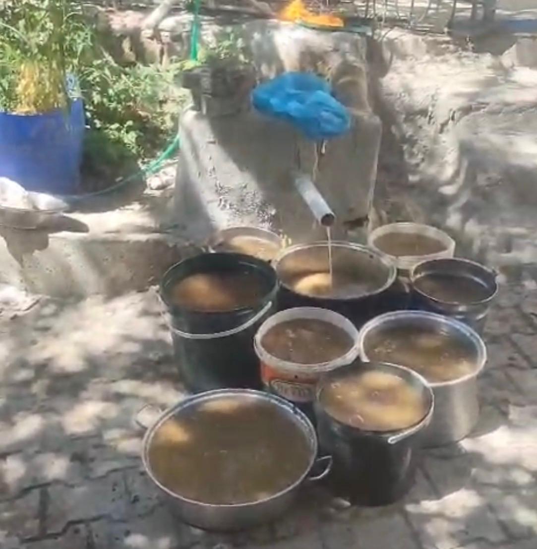 Darende’de pekmez kazanları kaynamaya devam ediyor