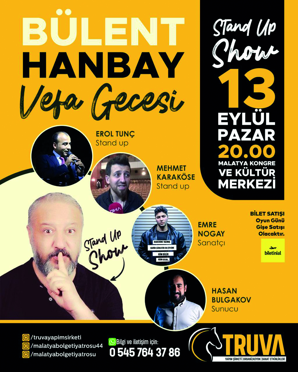 Malatya’da Stand Up Show Heyecanı