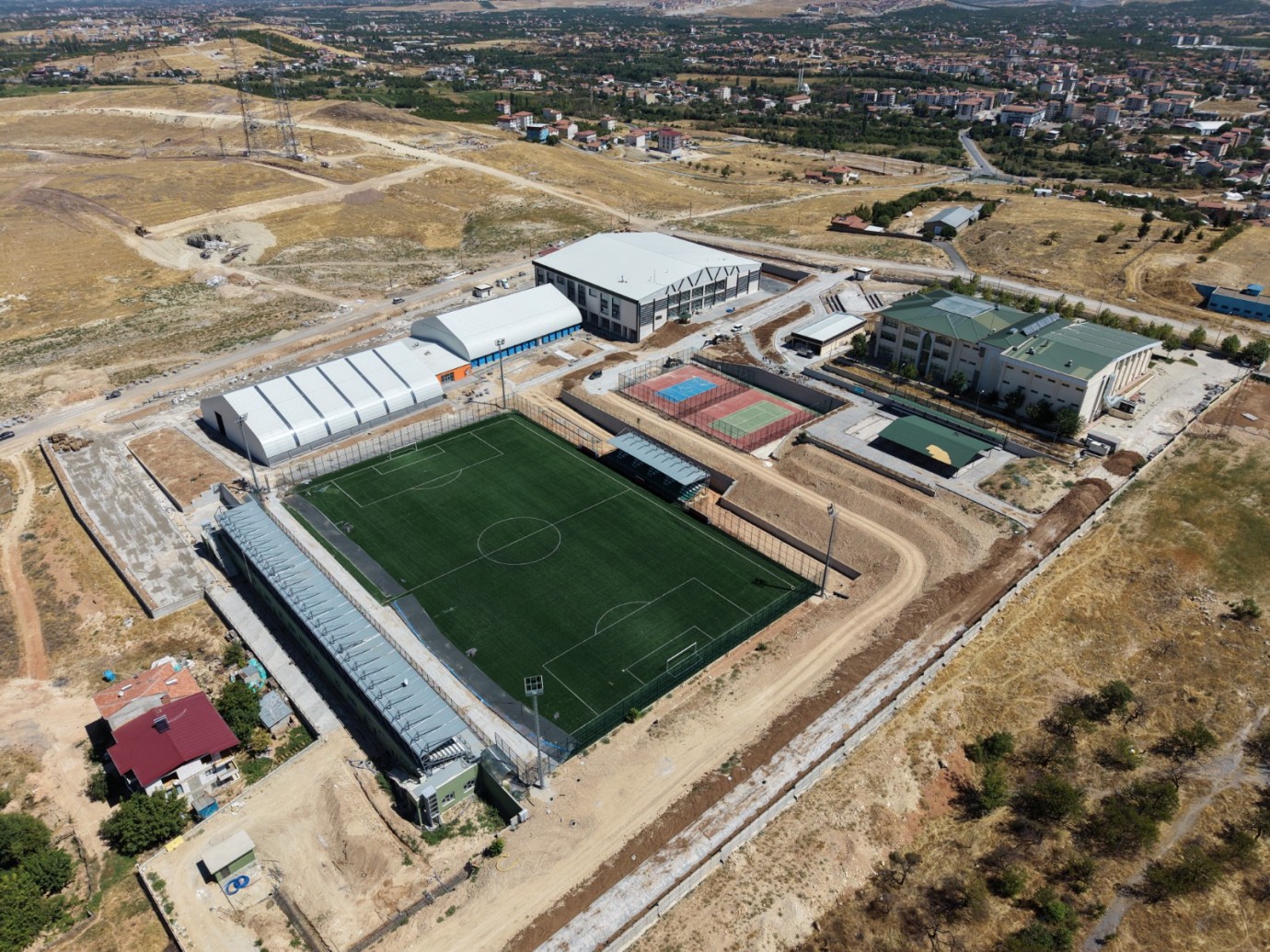 Malatya Büyükşehir’den Melekbaba’ya 57 dönümlük devasa spor kompleksi