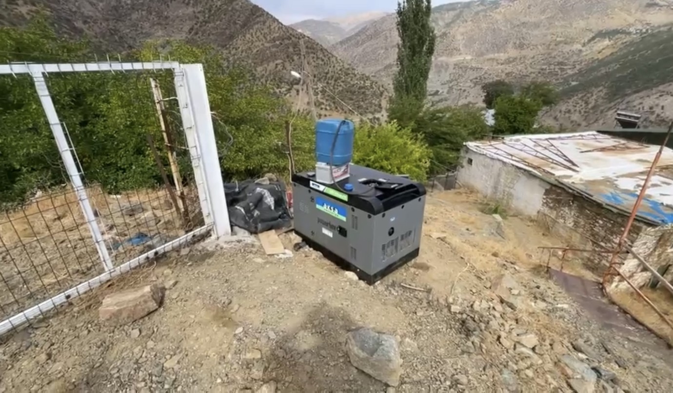 Aylardır süren elektrik çilesi, Erengiz Mezrası jeneratöre mahkum