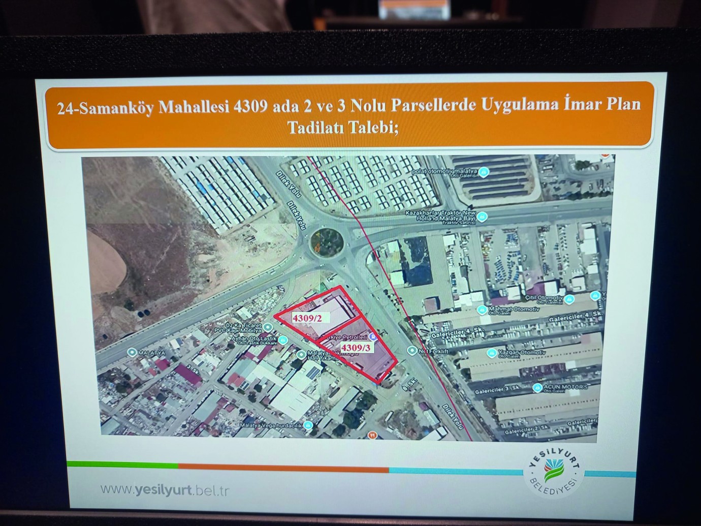 Samanköy’de İmar Planı Değişikliği Gündemde