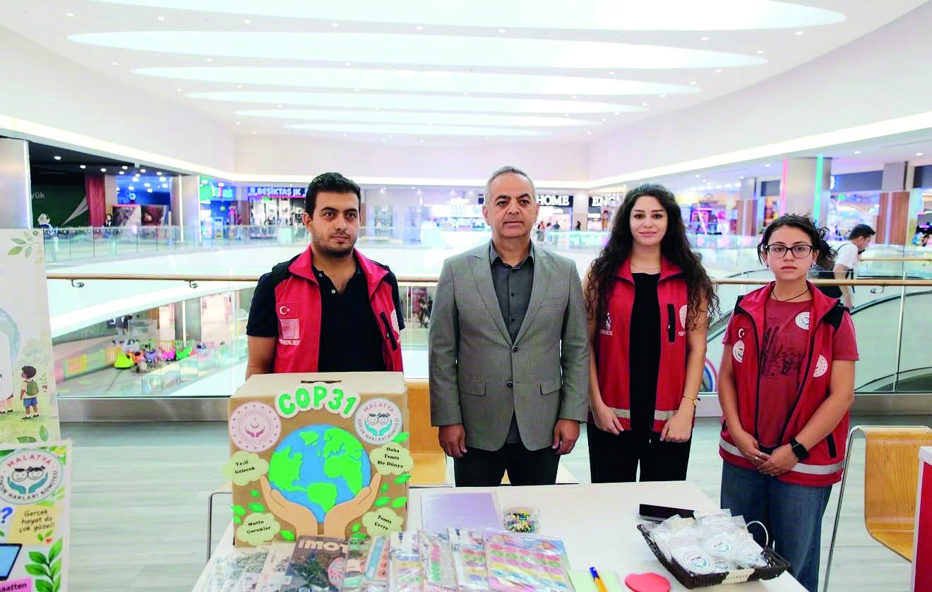 COP31 kapsamında çevre ve iklim farkındalık standı açıldı
