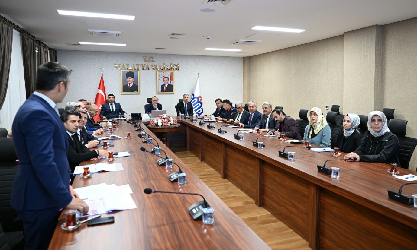 Malatya'da Üniversite ve yurt güvenliği toplantı gerçekleştirildi