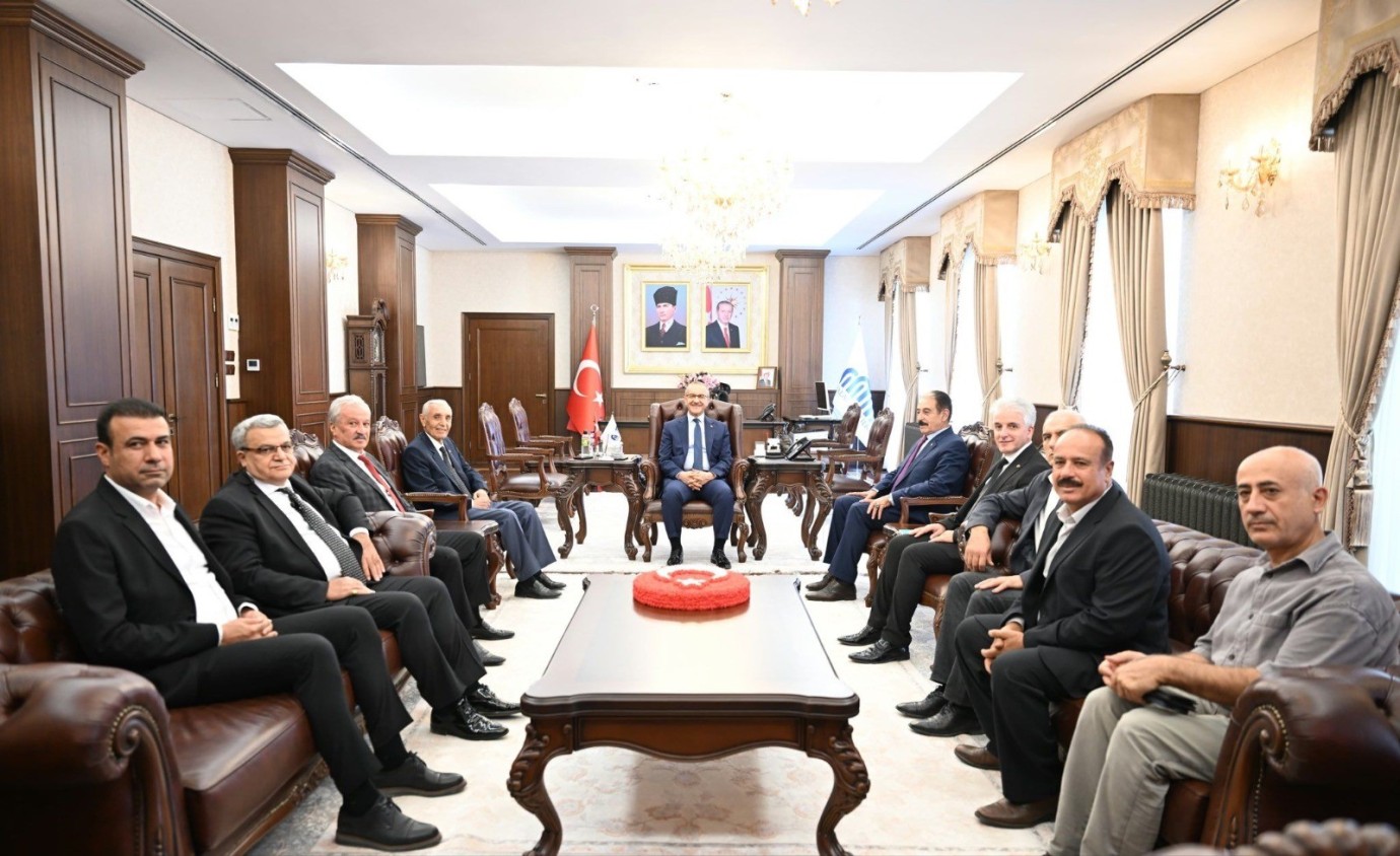MESOB heyetinden Vali Seddar Yavuz'a 'Ahilik Haftası' ziyareti