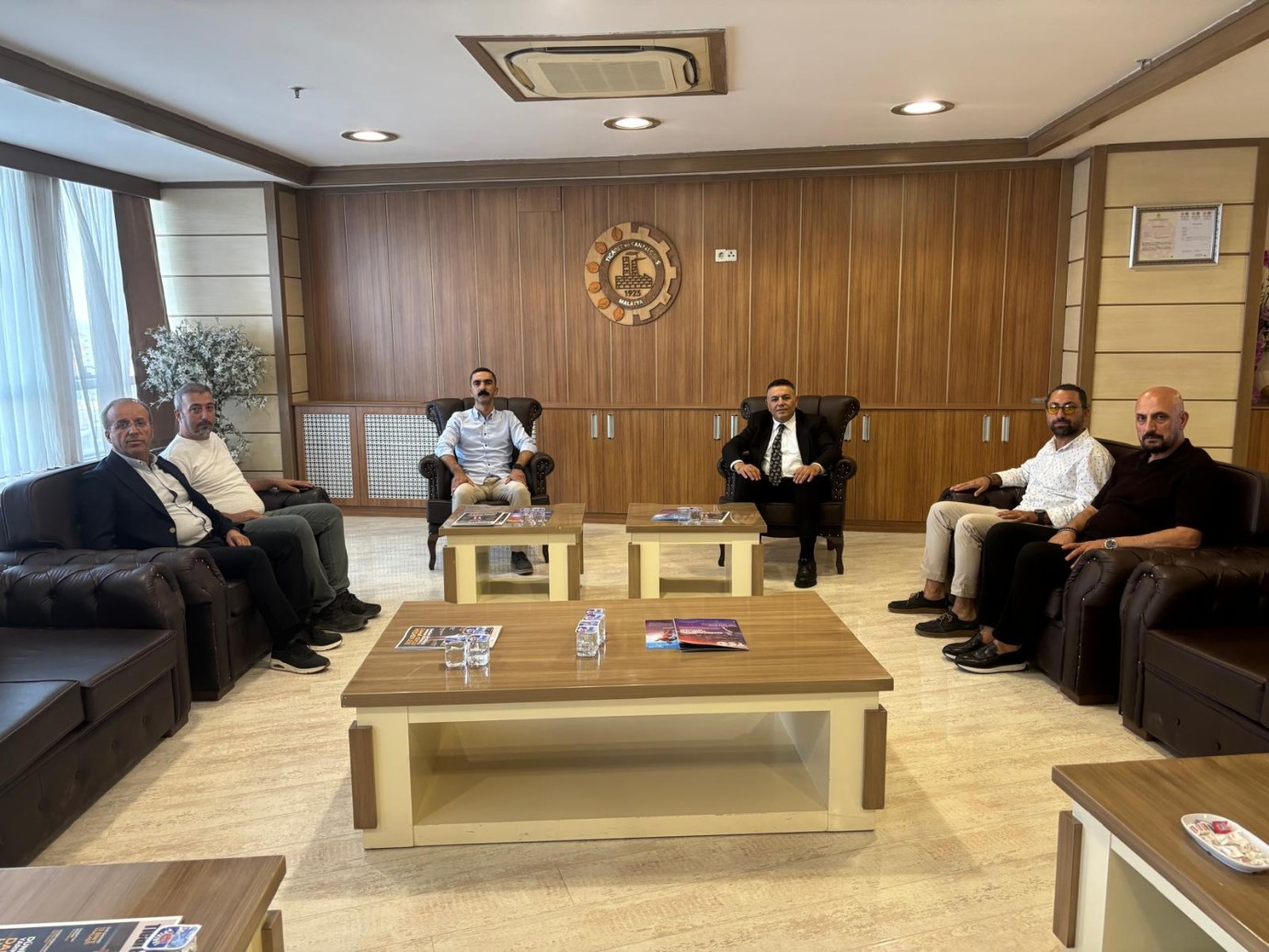 İMO Malatya’dan Ticaret ve Sanayi Odası’na “Proje ve Yapı Denetimi” ziyareti