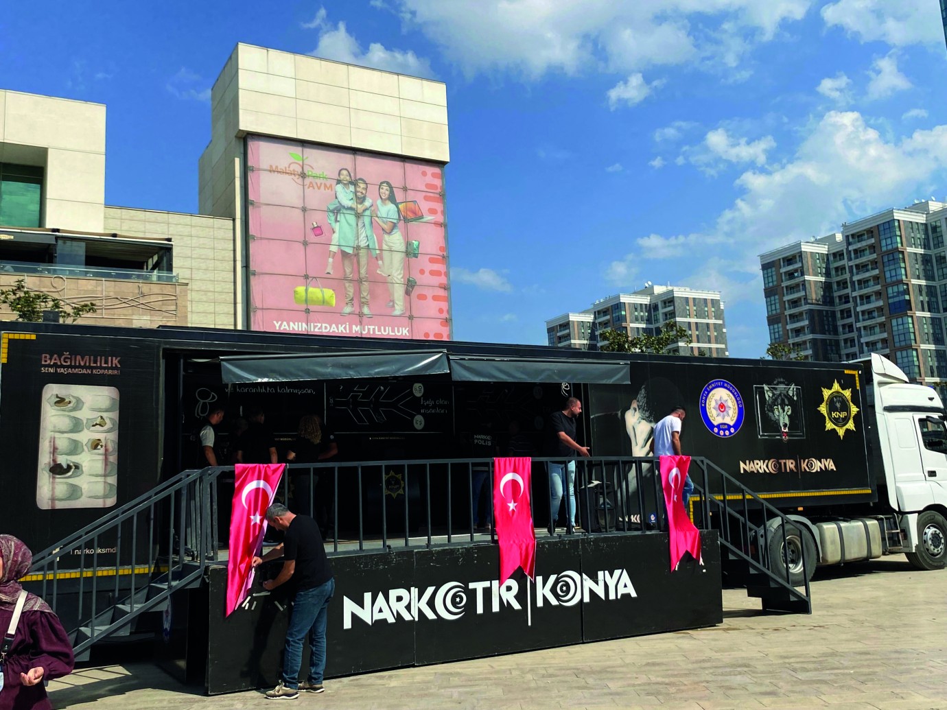 Narkotik TIR’ı Malatya’da